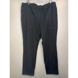 Duluth Womens Athletic Straight Pants XXL Regular Athleisure Gym Fitness Pull On